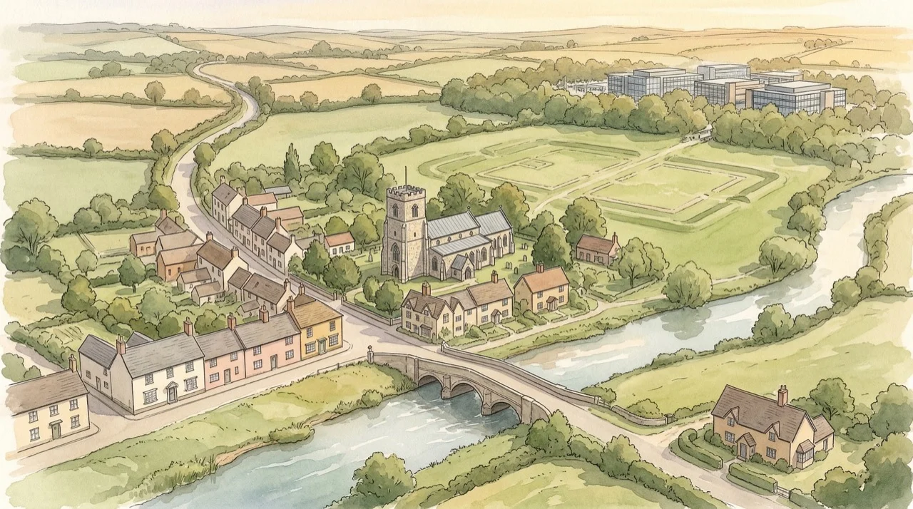 Great Chesterford village