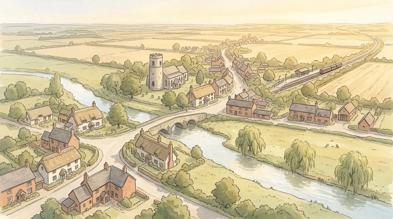 Whittlesford village